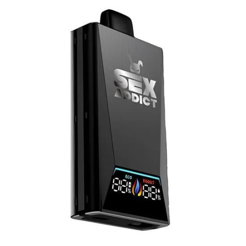 SEX ADDICT BLACK S280 28000 PUFFS STRAWBERRY WATERMELON ICE