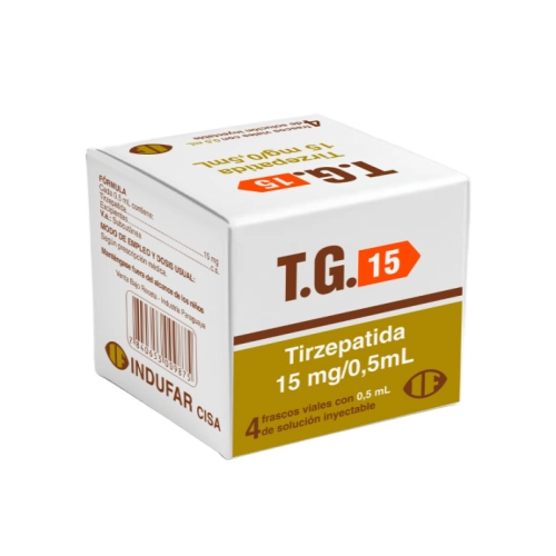 TIRZEPATIDA T.G. 15MG / 0,5ML (CX NOVA)