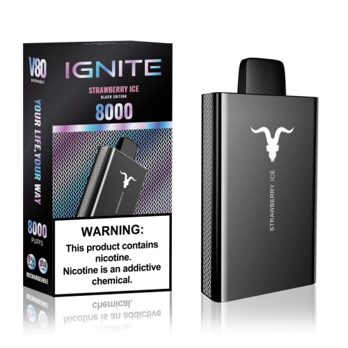 IGNITE V80 8000 PUFFS STRAWBERRY ICE