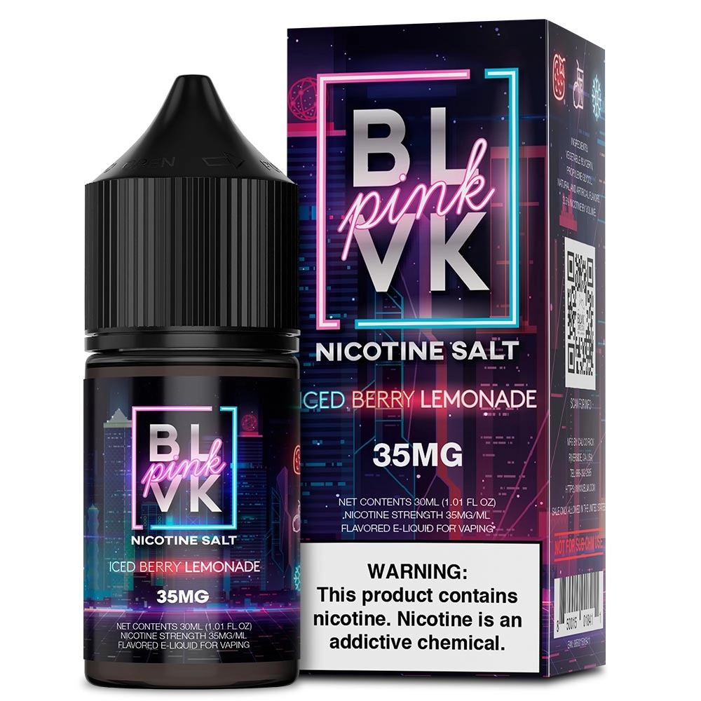 BLVK SALT PINK ICED BERRY LEMONADE 50MG