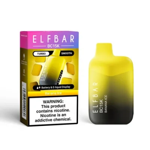 ELFBAR BC 15000 PUFFS BANANA ICE