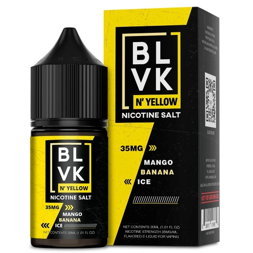 BLVK SALT YELLOW MANGO BANANA IC 35MG 30
