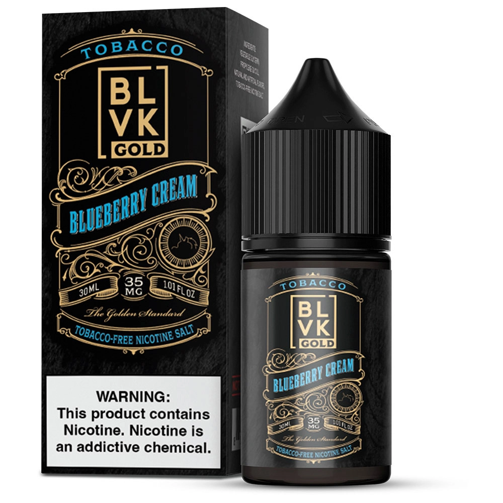 BLVK SALT GOLD BLUEBERRY CREAM 50MG 30ML
