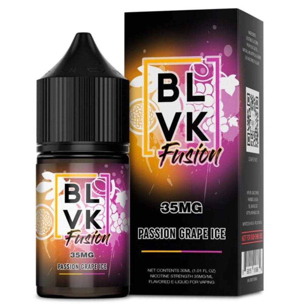 BLVK FUSION SALT PASSION GRAPE ICE 35MG