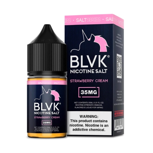 Juice BLVK Salt Strawberry Cream 35MG 30ml