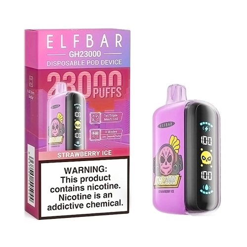 ELFBAR GH 23000 PUFFS STRAWBERRY ICE