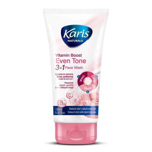 KR VITAMIN BOOST EVEN TONE 3IN 1 FACE WAsh 150ml