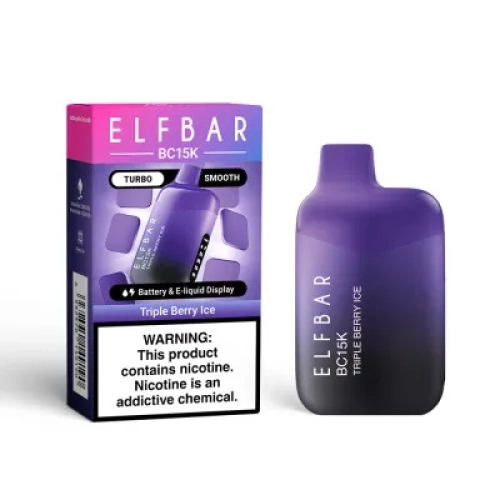 ELFBAR BC 15000 PUFFS TRIPLE BERRY ICE